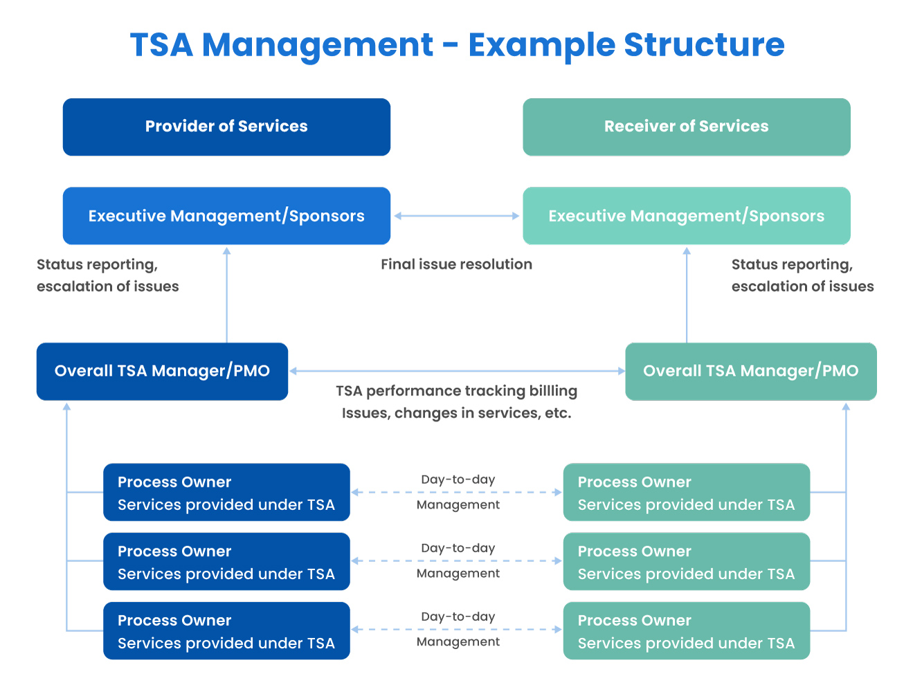Structure and Key Elements of TSAs