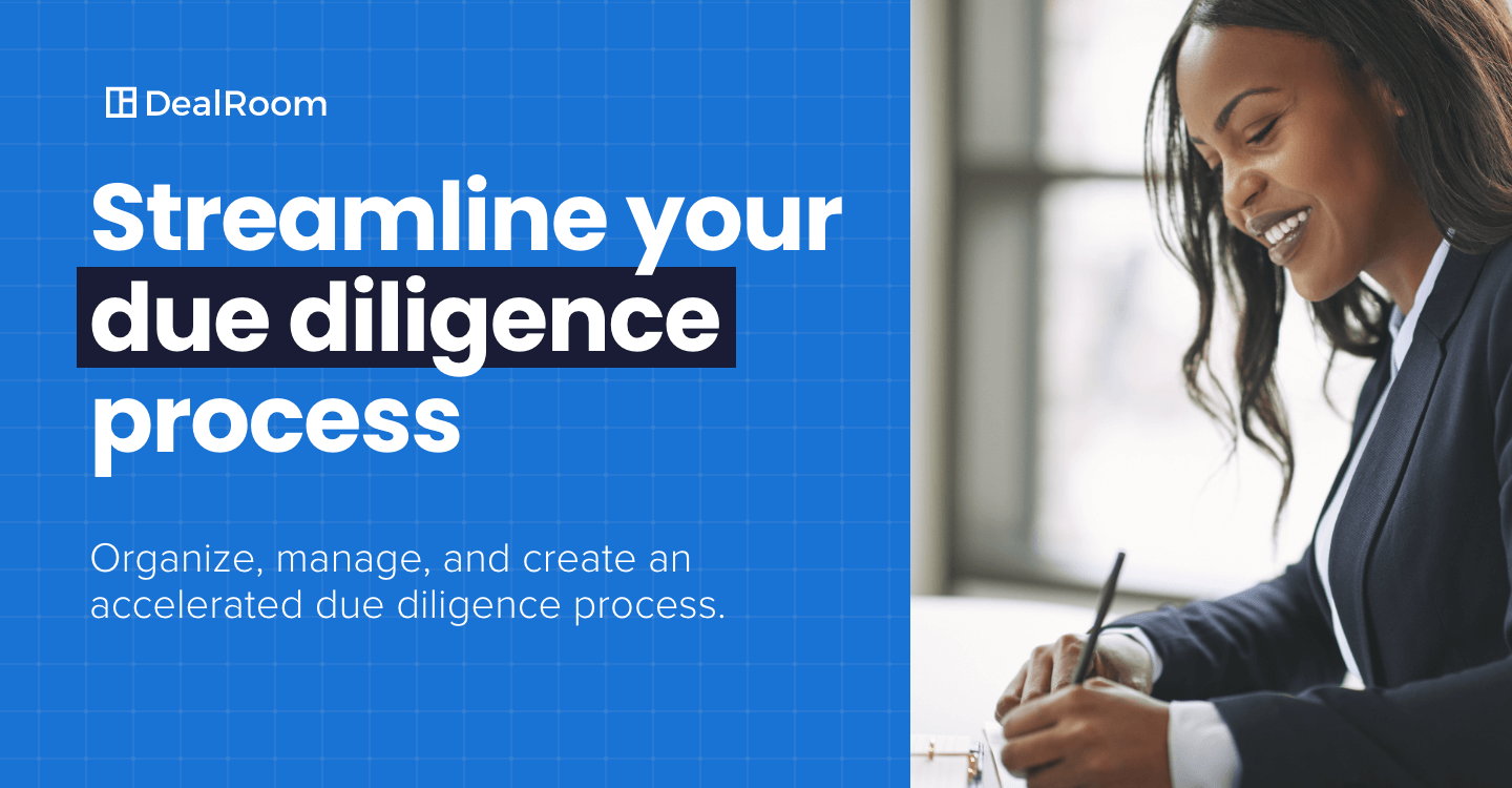 stream your due diligence with dealroom