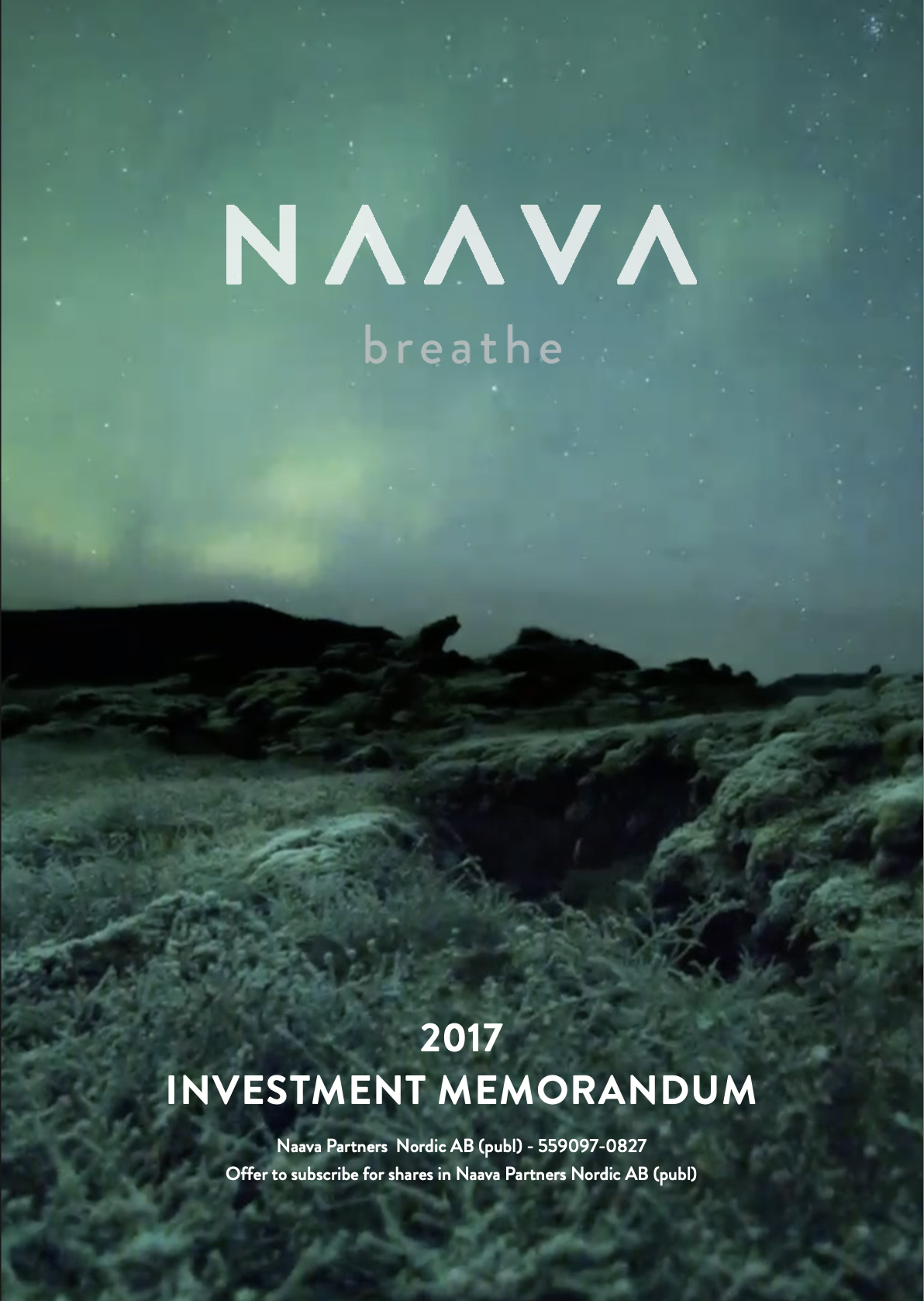 naava investment memorandum